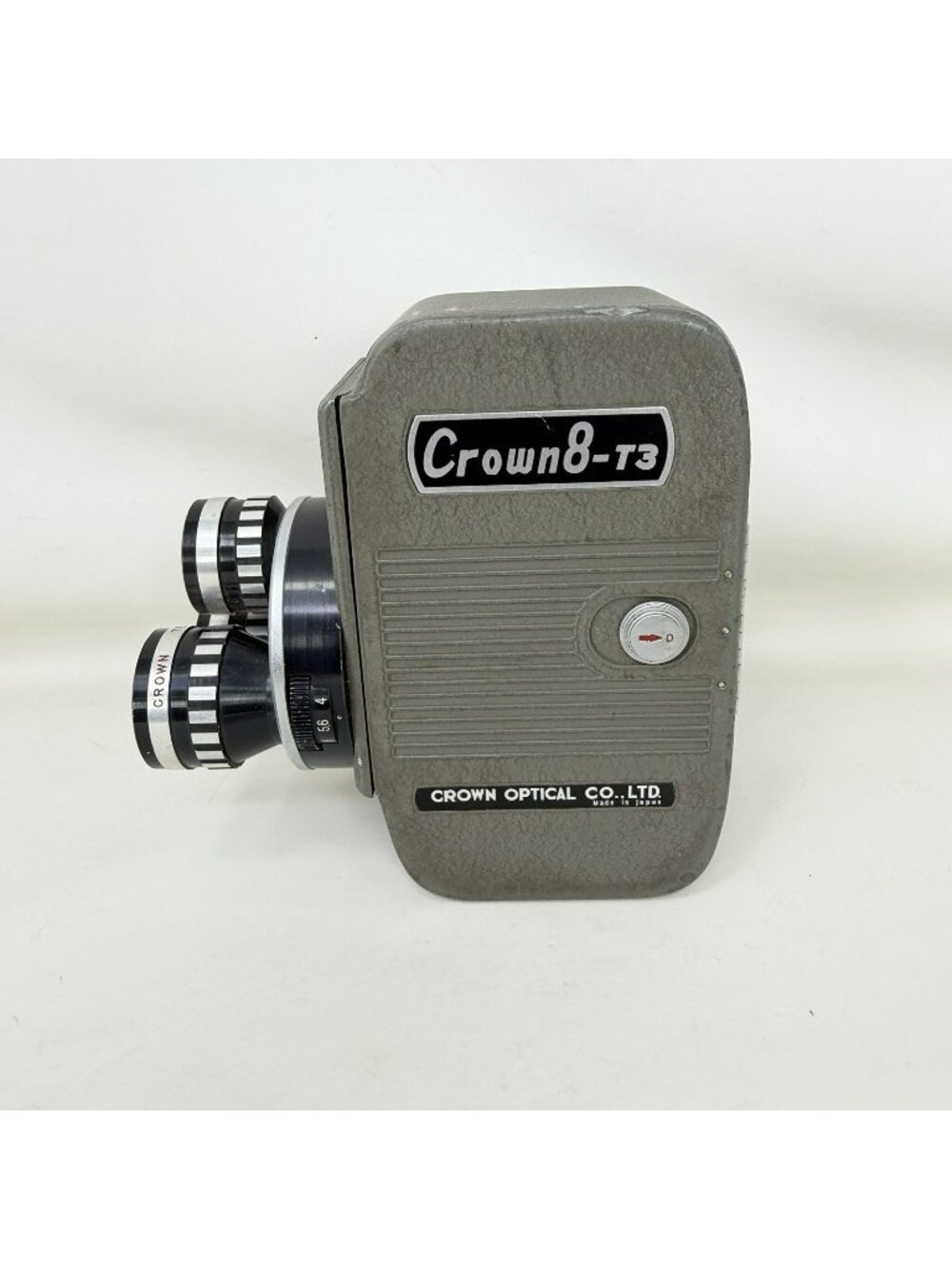 Vintage Crown 8-T3 8mm Movie Camera, Crown Optical, Japan, Untested